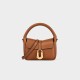 Women's bag, soft leather hand-held cross-body leather shoulder small square bag Women's bag, soft leather hand-held cross-body leather shoulder small square bag