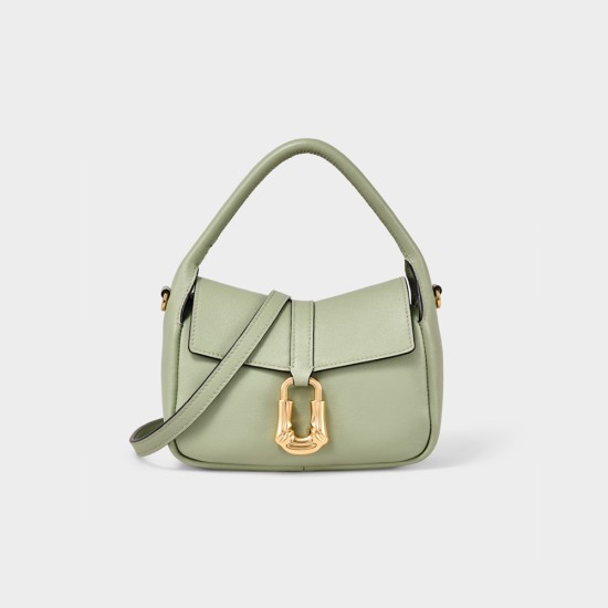 Women's bag, soft leather hand-held cross-body leather shoulder small square bag Women's bag, soft leather hand-held cross-body leather shoulder small square bag