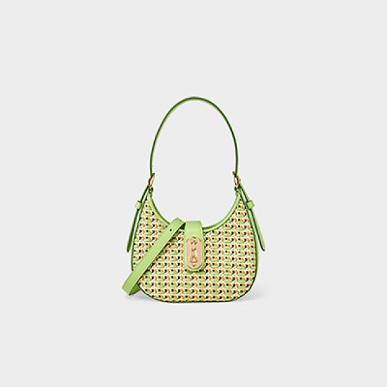 Class one-shoulder crossbody bag, woven bag, armpit crescent bag - Memoo.com Class one-shoulder crossbody bag, woven bag, armpit crescent bag - Memoo.com