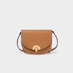 One-shoulder, cross-body bag, armpit small square bag, commuter semi-round saddle bag