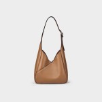 Portable shoulder bag, niche design bag, leather commuter bag, armpit bag