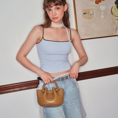 Handbag basket leather Handbag basket leather