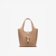 Small vegetable basket bag portable bucket leather womens bag pink - Memoo.com Small vegetable basket bag portable bucket leather womens bag pink - Memoo.com