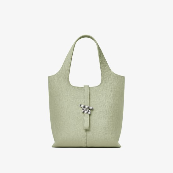 Small vegetable basket bag portable bucket leather womens bag pink - Memoo.com Small vegetable basket bag portable bucket leather womens bag pink - Memoo.com