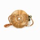 Women's bag: bamboo bag, straw bag, small round shoulder bag Women's bag: bamboo bag, straw bag, small round shoulder bag