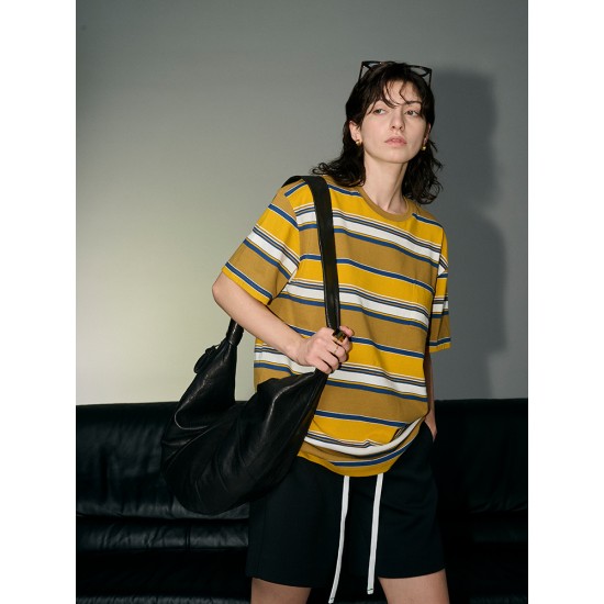 Cow horn leather diagonal bag - Memoo.com Cow horn leather diagonal bag - Memoo.com