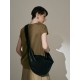 Cow horn leather diagonal bag - Memoo.com Cow horn leather diagonal bag - Memoo.com