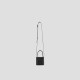 Hand bill shoulder bag Women's black magnetic buckle small square box bag Hand bill shoulder bag Women's black magnetic buckle small square box bag