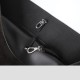 Cowhide fleece one-shoulder diagonal black tote bag for women - Memoo.com Cowhide fleece one-shoulder diagonal black tote bag for women - Memoo.com