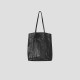 Kid leather shoulder tote shopping bag Kid leather shoulder tote shopping bag