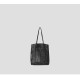 Kid leather shoulder tote shopping bag Kid leather shoulder tote shopping bag