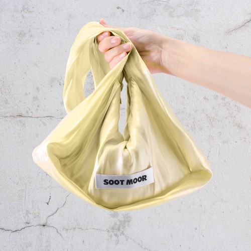 Sea island silk underarm bag