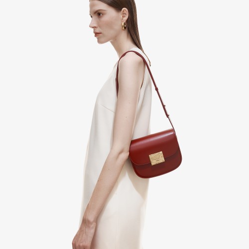 Bag woman summer saddle bag cowhide crossbody bag woman