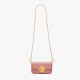 Mini Stick Bag Single Shoulder Chain Mobile Phone Bag Genuine Leather Crossbody Pink Bag - Memoo.com Mini Stick Bag Single Shoulder Chain Mobile Phone Bag Genuine Leather Crossbody Pink Bag - Memoo.com