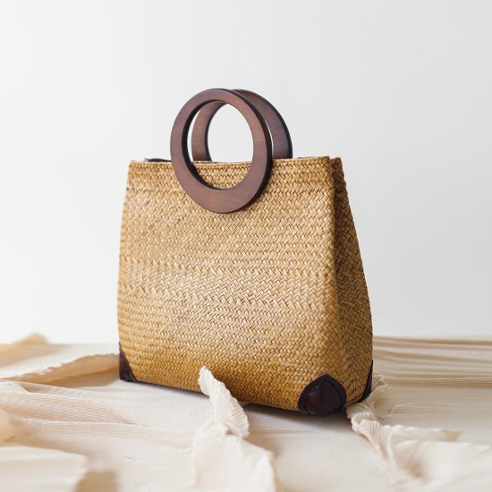 Sea grass woven bag, large bag, handbag - Memoo.com Sea grass woven bag, large bag, handbag - Memoo.com