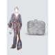 Silver Evening Bag Handheld Bag Box Clutch Rhinestone Clutch - Memoo.com Silver Evening Bag Handheld Bag Box Clutch Rhinestone Clutch - Memoo.com