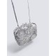 Silver Evening Bag Handheld Bag Box Clutch Rhinestone Clutch - Memoo.com Silver Evening Bag Handheld Bag Box Clutch Rhinestone Clutch - Memoo.com
