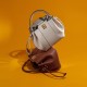 Versatile bucket bag, crossbody bag, drawstring bag, leather handbag Versatile bucket bag, crossbody bag, drawstring bag, leather handbag