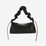 Black Handheld Dumpling Bun Women's Handbag