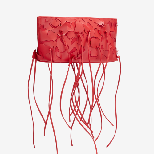 红色PU皮时尚女士手提包 红色PU皮时尚女士手提包