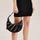 Black Hollow Shoulder Bag Handheld Womens Bag - Memoo.com Black Hollow Shoulder Bag Handheld Womens Bag - Memoo.com