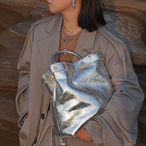 Explosive Pattern Tote Leather Handbag Explosive Pattern Tote Leather Handbag