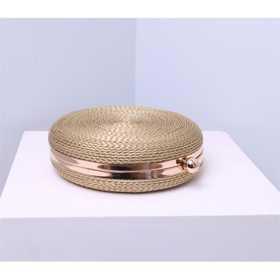 Round box rope acrylic shaped handbag Round box rope acrylic shaped handbag