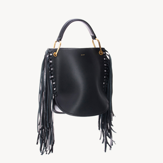 Tassel leather handbag - Memoo.com Tassel leather handbag - Memoo.com
