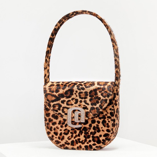 Handbag, leopard print women's bag, hand-held bag, single shoulder women's bag - Memoo.com Handbag, leopard print women's bag, hand-held bag, single shoulder women's bag - Memoo.com
