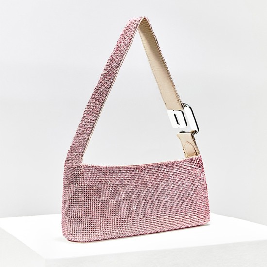 Cross shoulder diamond bag, women's handbag, single shoulder small shoulder bag Cross shoulder diamond bag, women's handbag, single shoulder small shoulder bag