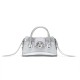Silver crossbody bag, female niche design handbag - Memoo.com Silver crossbody bag, female niche design handbag - Memoo.com