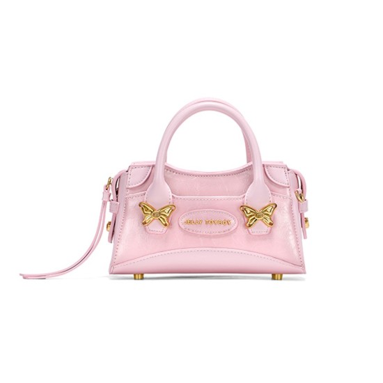Twin butterfly small handbag with niche design crossbody bag Twin butterfly small handbag with niche design crossbody bag