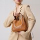 Basket bucket bag Leather handbag womens shoulder bag crossbody bag - Memoo.com Basket bucket bag Leather handbag womens shoulder bag crossbody bag - Memoo.com