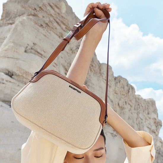 Canvas leisure bag single shoulder crossbody bag female texture cotton bag - Memoo.com Canvas leisure bag single shoulder crossbody bag female texture cotton bag - Memoo.com