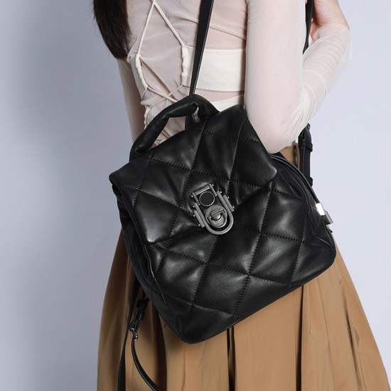 Mingzhi female bag Ringer backpack travel backpack niche light luxury - Memoo.com Mingzhi female bag Ringer backpack travel backpack niche light luxury - Memoo.com
