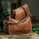 Meiji leather shoulder bag Large capacity crossbody bag - Memoo.com Meiji leather shoulder bag Large capacity crossbody bag - Memoo.com