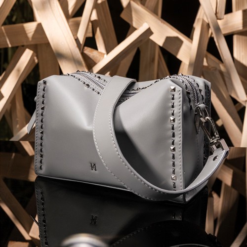 Meiji women's leather casual crossbody bag large capacity commuter bag soft bag