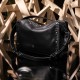 Meiji women's leather casual crossbody bag large capacity commuter bag soft bag Meiji women's leather casual crossbody bag large capacity commuter bag soft bag