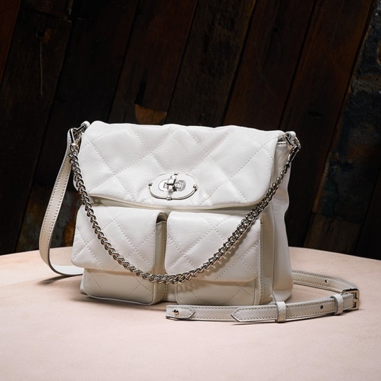 Meiji womens bag leather diamond chain underarm bag small fragrance crossbody bag - Memoo.com Meiji womens bag leather diamond chain underarm bag small fragrance crossbody bag - Memoo.com