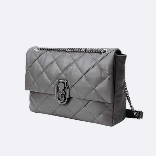 Meiji light luxury sheepskin bag for women diamond check chain underarm bag crossbody bag Meiji light luxury sheepskin bag for women diamond check chain underarm bag crossbody bag