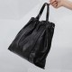 Minjee women's bag Leather Tote bag single-shoulder portable commuter bag Minjee women's bag Leather Tote bag single-shoulder portable commuter bag