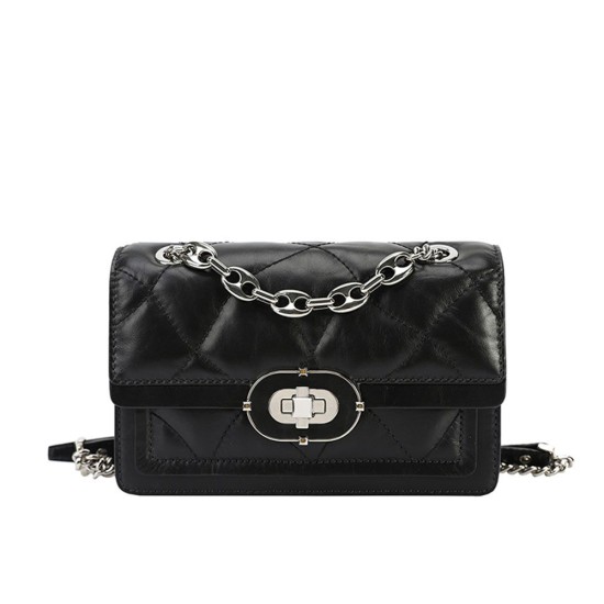 Small square bag, crossbody bag, diamond grid chain bag, single shoulder commuting bag Small square bag, crossbody bag, diamond grid chain bag, single shoulder commuting bag