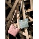 Leather diamond grid chain bucket bag crossbody bag - Memoo.com Leather diamond grid chain bucket bag crossbody bag - Memoo.com