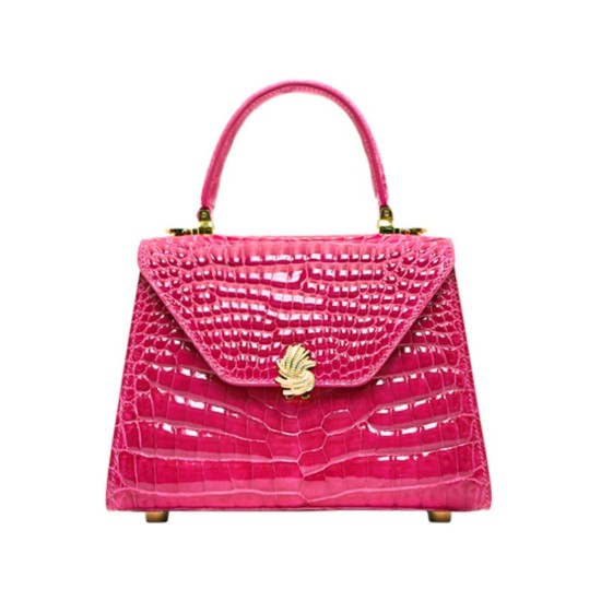 Nile Crocodile High gloss Handheld Cross Shoulder Single Shoulder Womens Bag - Memoo.com Nile Crocodile High gloss Handheld Cross Shoulder Single Shoulder Womens Bag - Memoo.com