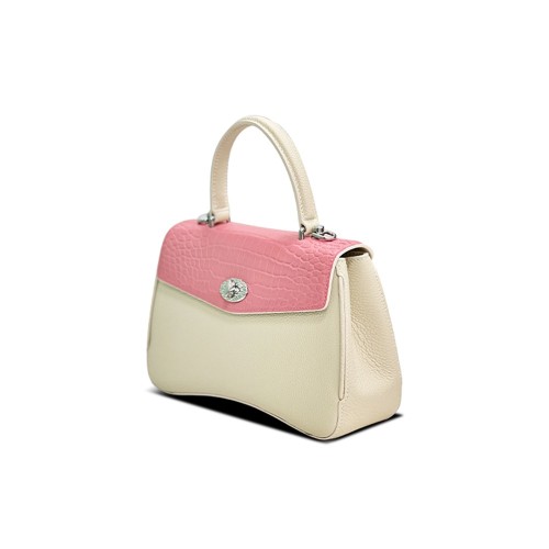 Crocodile handmade beeswax thread handbag Crocodile handmade beeswax thread handbag