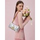 Leather bag New womens underarm bag single shoulder crossbody chain small square bag - Memoo.com Leather bag New womens underarm bag single shoulder crossbody chain small square bag - Memoo.com