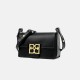 Leather armpit bag, single shoulder crossbody bag, cowhide small square bag - Memoo.com Leather armpit bag, single shoulder crossbody bag, cowhide small square bag - Memoo.com