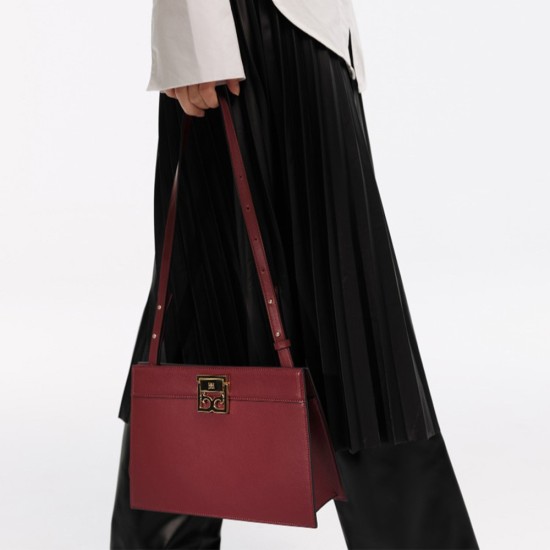 Cowhide shoulder crossbody bag, black gold bag, armpit bag - Memoo.com Cowhide shoulder crossbody bag, black gold bag, armpit bag - Memoo.com