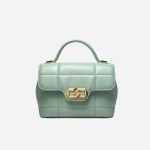 Head layer cowhide women's bag diamond grid chain versatile single shoulder crossbody bag