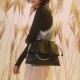 Circular drawstring bag, shoulder bag, crossbody bag, handbag, leather womens bag - Memoo.com Circular drawstring bag, shoulder bag, crossbody bag, handbag, leather womens bag - Memoo.com